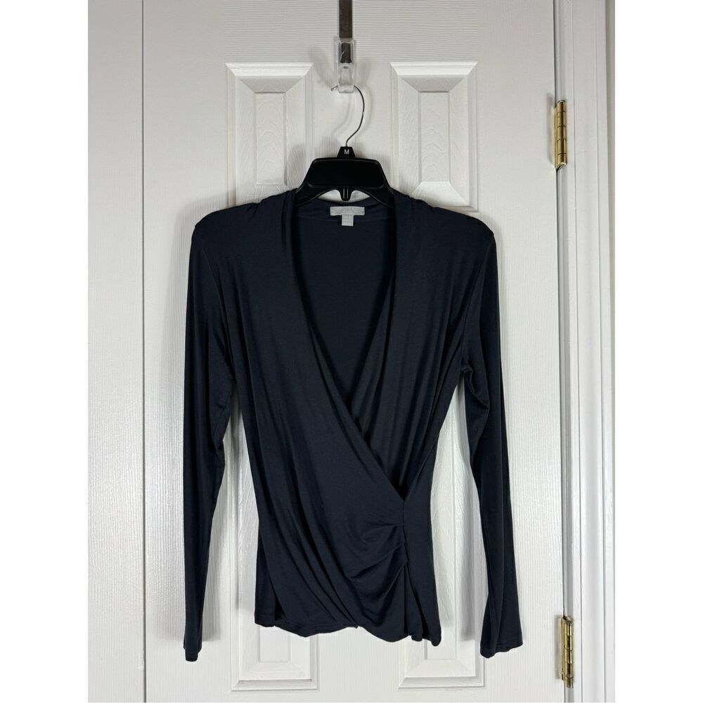 Pure Collection Womens Grey Blouse Size Small